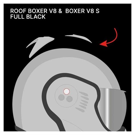 Roof RO5 Boxer V8 And RO5 Boxer V8 S Air Intake Kit Biker Outfit