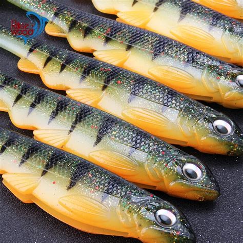 Rosewood Soft Lure Paddle Tail Swimbait In Soft Plastic Saltwater Freshwater Sea Bass Pike