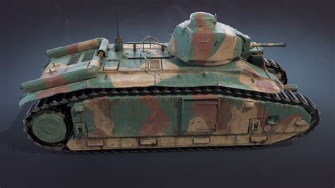 Char B1 3d Model Turbosquid 1729892