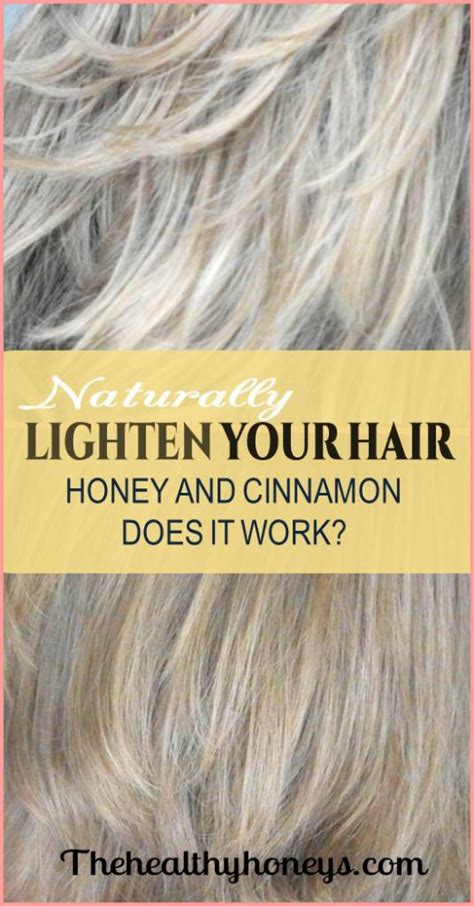 Naturally Lighten Hair With Honey And Cinnamon Does It