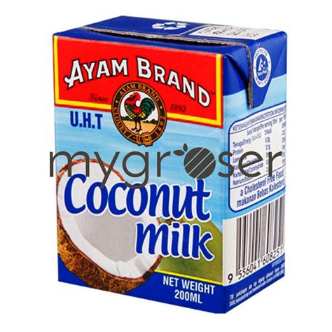 Upload recipe pictures using brand chicken coconut milk to instagram or facebook. Ayam Brand Coconut Milk 200ml | MyGroser