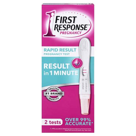 First Response Rapid Result Pregnancy Test Shop Pregnancy And Ovulation