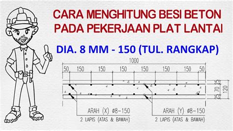 Cara Menghitung Besi Plat Lantai