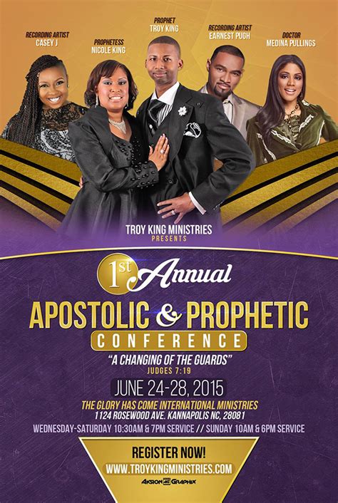1st Annual Apostolic And Prophetic Conference At The Glory Has Come