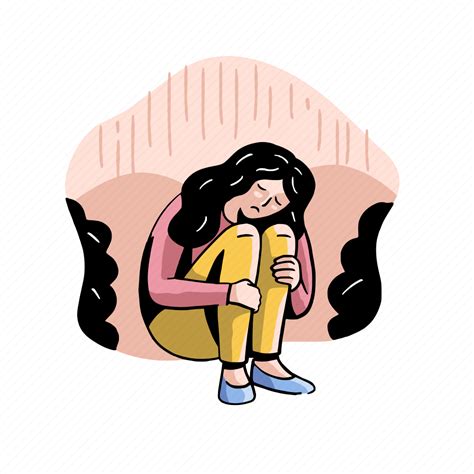 Depression Anxiety Illustration Download On Iconfinder