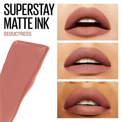 Maybelline Superstay Matte Ink Un Nude Liquid Lipstick Seductress