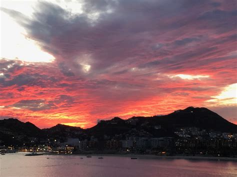 Sunset In Cabo San Lucas December 16 2018 Cabo San Lucas Sunset