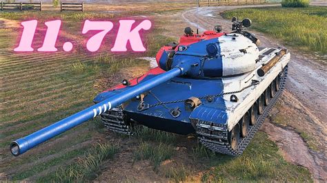 Vz 55 117k Damage World Of Tanks Gameplay 4k Youtube