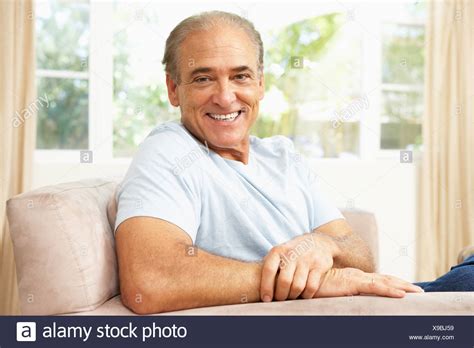 Retired Man Relaxing High Resolution Stock Photography And Images Alamy