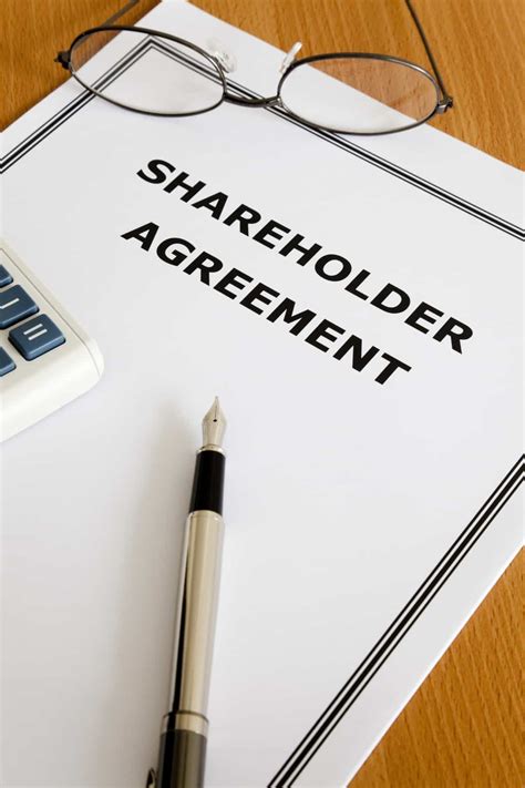 Shareholder Agreement - a Necessity - Saul Marine
