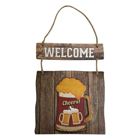 Creative Motion 22241 Welcome Cheers Wall Décor Welcome Cheers Sign
