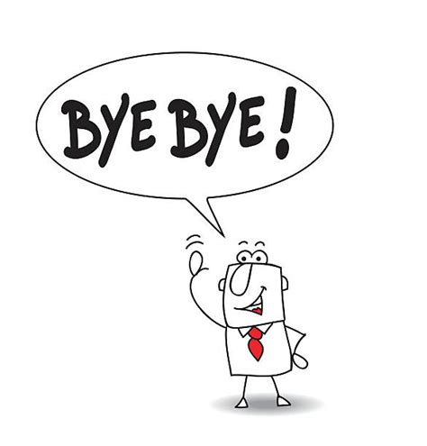 Royalty Free Saying Goodbye Clip Art Vector Images And Illustrations