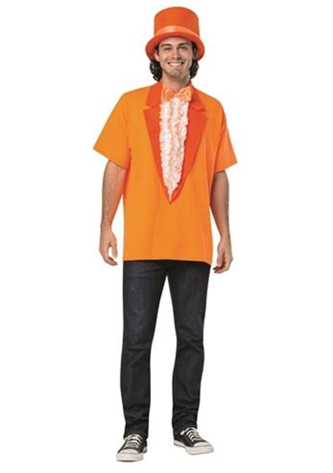 Adult Dumb And Dumber Lloyd Orange Kit The Costume Land