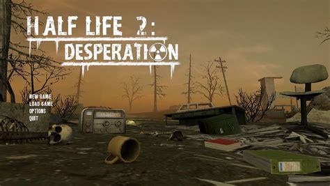 Main Menu Image Half Life 2 Desperation Mod For Half Life 2 Episode
