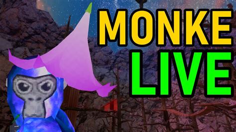 Playin Monke Gorilla Tag Vr Live Youtube