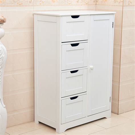 Bathroom Cabinet Storage White Kitchen And Bath