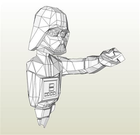 Printable Papercraft Stormtrooper Helmet Printable Pa
