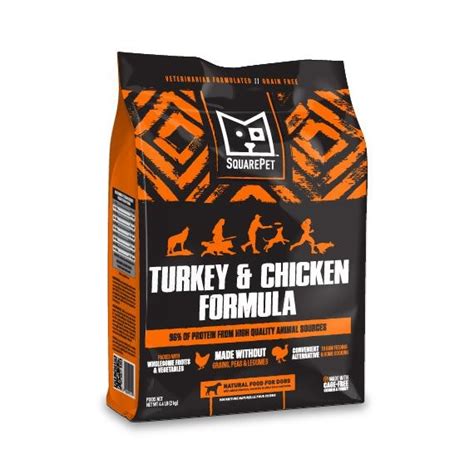 Whatever method you choose, ensure that is it well balanced between protein, fat, and carbohydrate content. SquarePet Kibble Grain Free Dog Food Turkey & Chicken ...