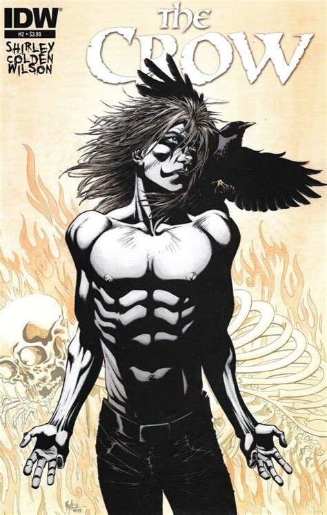 The Crow 2 Comic 2012 Idw Comics Created By James Obarr Ebay