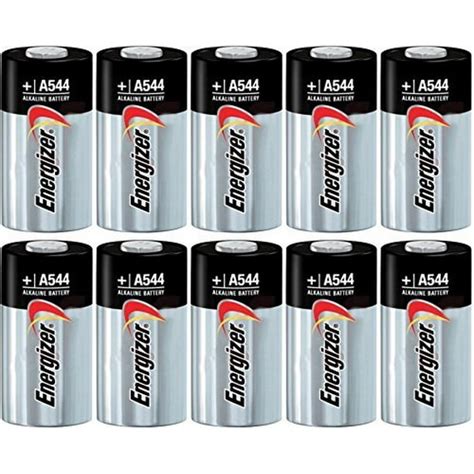 10 Energizer 4lr44 6 Volt Batteries