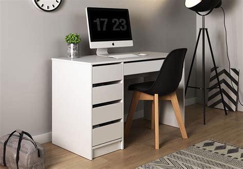 Finde auf home24 eine tolle auswahl an weißen schreibtischen. Schreibtisch Computertisch PC-Tisch 120x55cm weiß Neu | PC ...