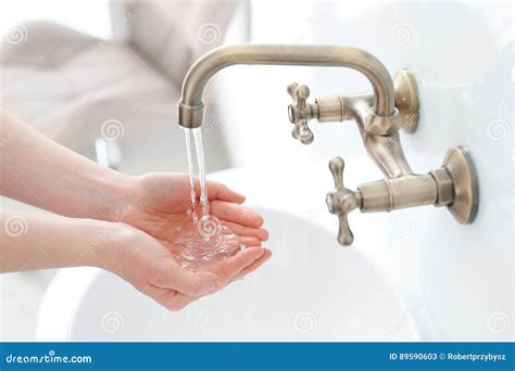 Wash Your Hand Stock Image Image Of Drops Hygiene 89590603