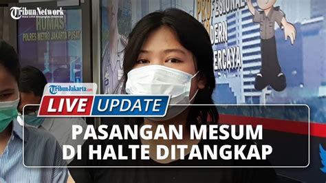 Live Update Sosok Pelaku Mesum Di Halte Bus Dekat Smkn 34 Jakarta