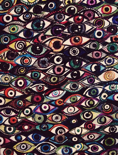 Trippy Wallpaper Eyes Wallpaper Background Vintage Eye Art