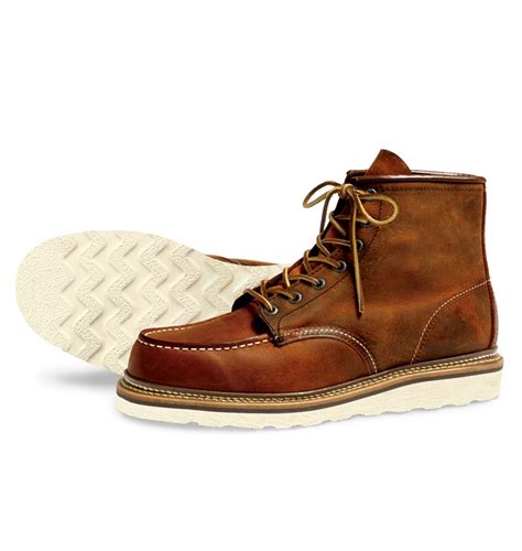 Red Wing Shoes 1907 Classic Moc Toe Copper