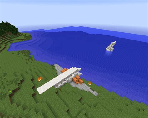 Plane Crash Survival Minecraft Map