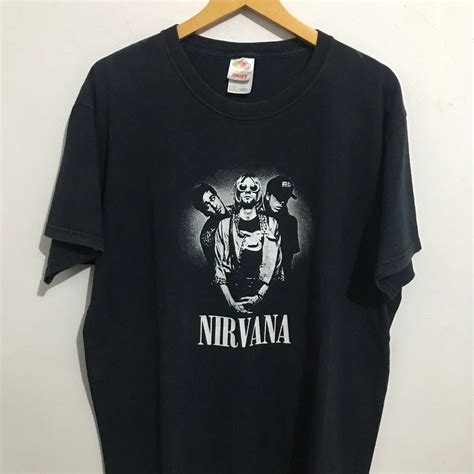 Nirvana Nirvana Tshirt Photo Group Personil Grailed