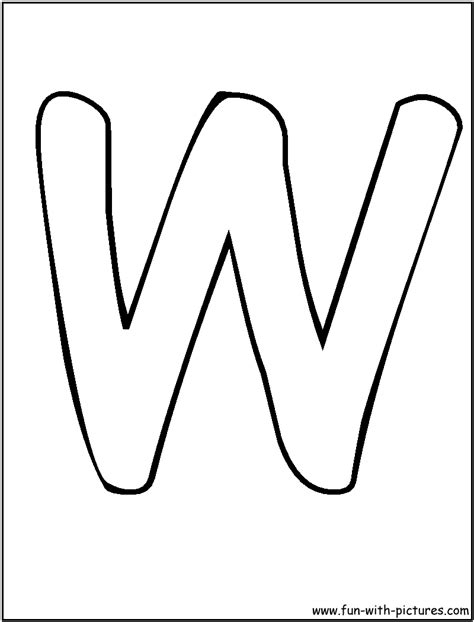 Free printable bubble letteer alphabet. 4 Best Images of Printable Bubble Letter W - W Bubble ...