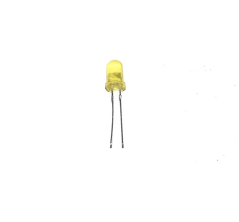 Basic Led Yellow Emits Yellow Light 5mm