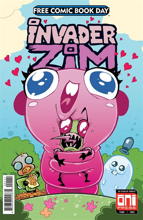 Nickalive Oni Press Announces ‘invader Zim Floopsy Bloops Shmoopsy’ As The Free Comic Book
