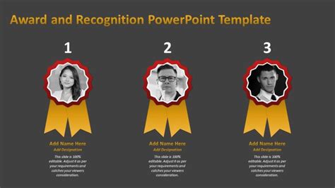 Award And Recognition Powerpoint Template Ppt Templates