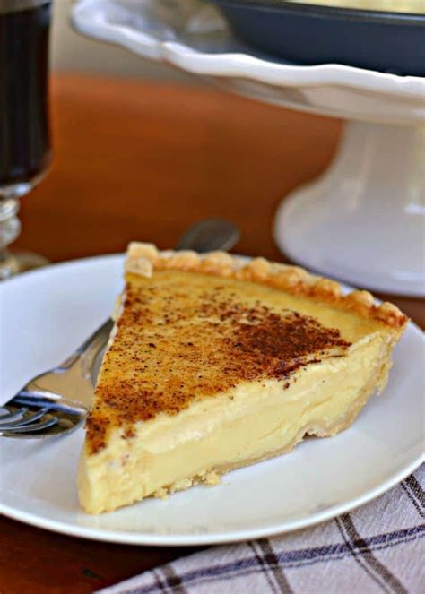 Rate this recipe a real classic. Old Fashioned Silky Creamy Custard Pie | Small Town Woman