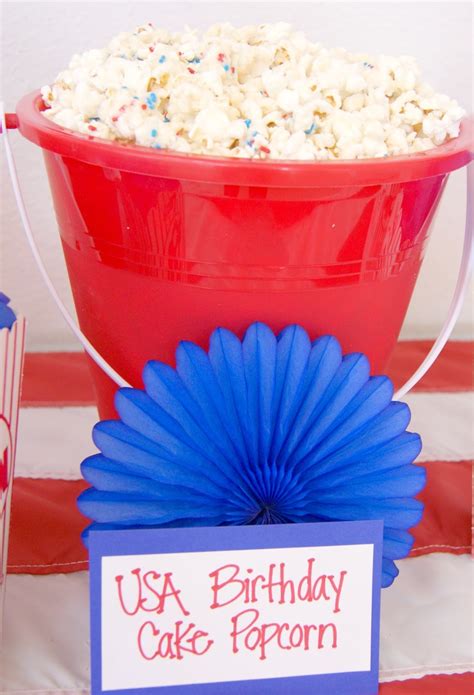 Michelle Paige Blogs 4th Of July Popcorn Bar