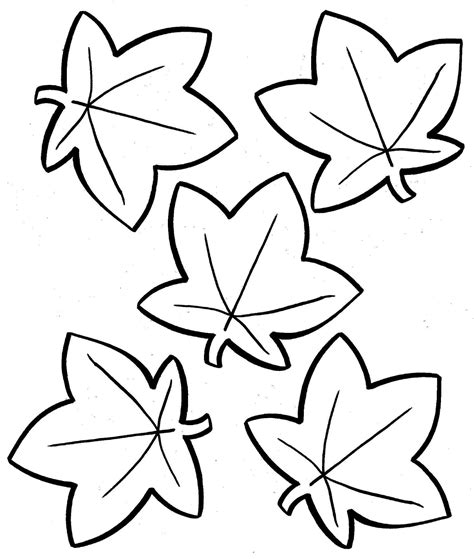 Free Printable Fall Leaves Coloring Pages - Free Printable