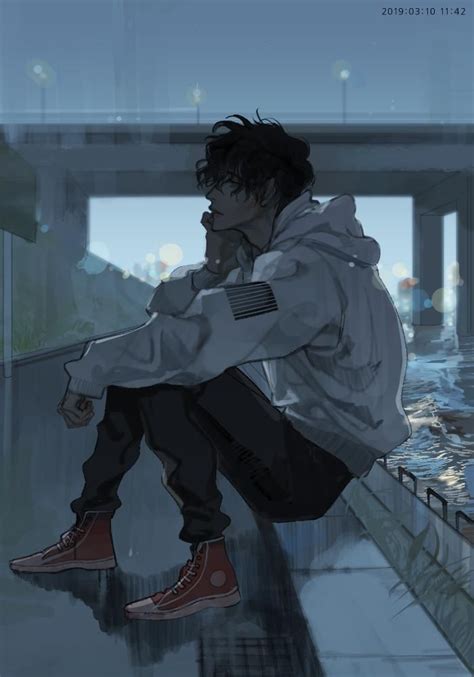 Anime Boy Lonely Sad Aesthetic Pfp Download Anime Pfp Sad Boy