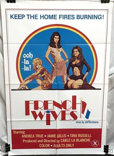 French Wives 1979 One Sheet Poster