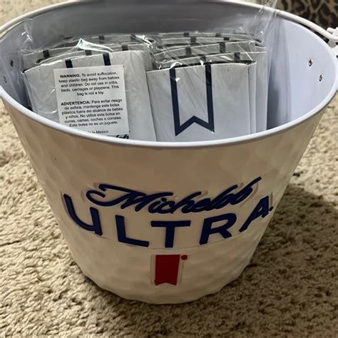 Michelob Ultra Other Michelob Ultra Beer Bucket With 2 Koozies