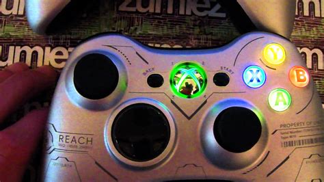 Color Changing Guide Button For Xbox 360 Controller Youtube
