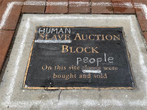 Charlottesville Slavery Plaque Stolen By Richard Allan White Protester
