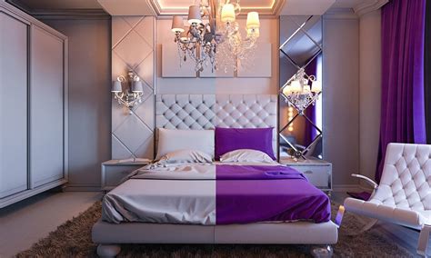 Purple Bedroom Colours Walls And Ideas Design Cafe