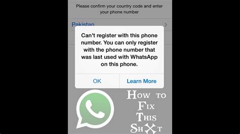 Iphone4 Whatsapp Install Cant Register Picstor Tutorial 2020