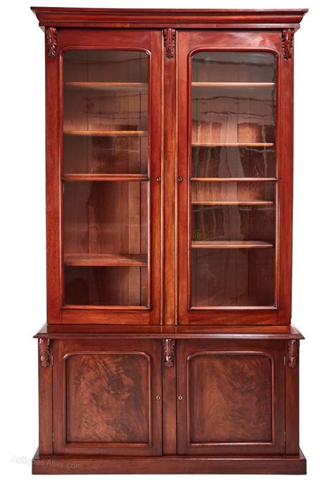 Large Quality Victorian Mahogany Bookcase Antiques Atlas