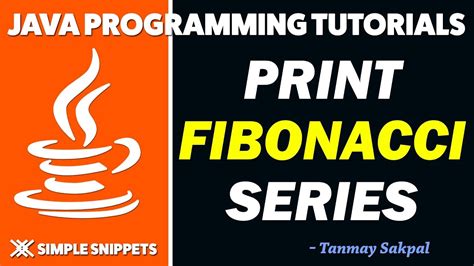Java Program to Print FIBONACCI Series using FOR LOOP ...