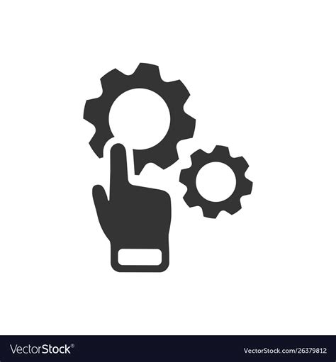 Configuration Customize Icon Royalty Free Vector Image