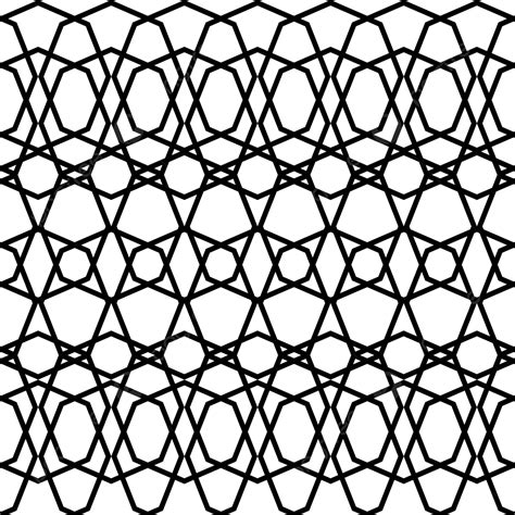 Beautiful Islamic Geometric Seamless Pattern Psd Islamic Pattern