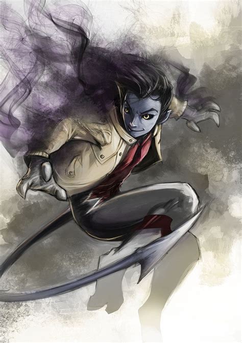 Nightcrawler By Jeex Farfadet On Deviantart Marvel Cómics